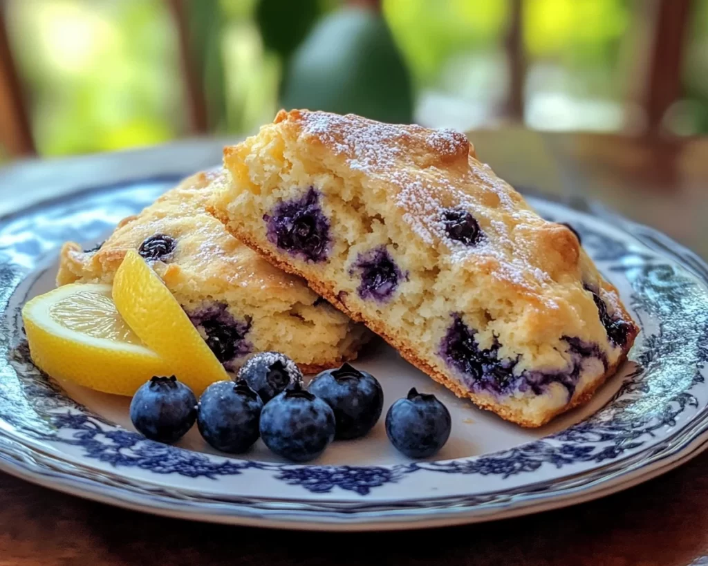 Spring Baking: Lemon Blueberry Scones in 30 Minutes