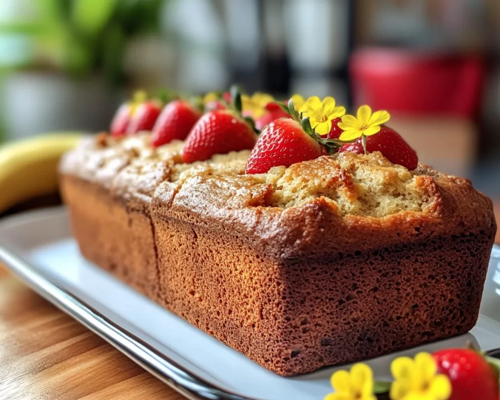 Spring Baking: Strawberry Banana Bread in 5 Steps