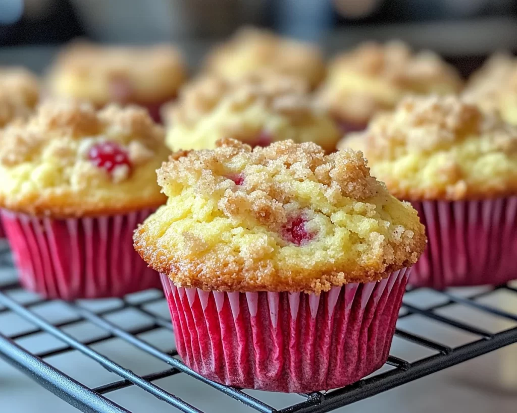Spring Baking: Raspberry Streusel Muffins in 5 Steps
