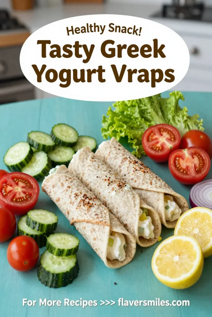 Tasty Greek Yogurt Wraps