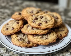 Chocolate Chip Cookies: Bakery Style Giant Chocolate Chip Cookies in 25 Minutes