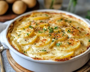 Easter Side Dishes: Creamy Scalloped Potatoes for Easter Dinner in 40 Minutes