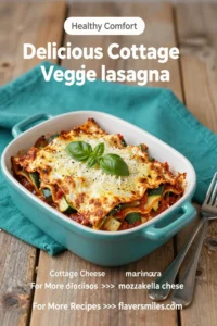 Delicious Cottage Cheese Veggie Lasagna