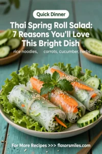 Thai Spring Roll Salad: 7 Reasons You'll Love This Bright Dish