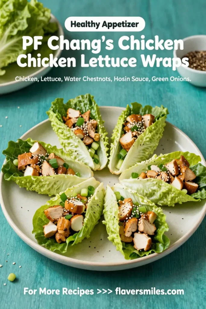 PF Chang's Chicken Lettuce Wraps