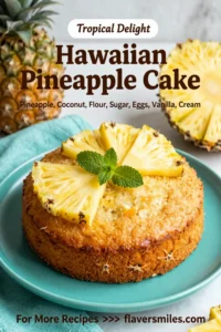 Hawaiian Pineapple Cake Delight