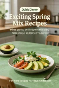 Exciting Spring Mix Recipes Beyond Salad: 5 Must-Try Dishes!