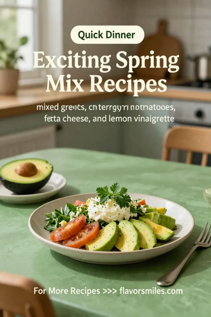 Exciting Spring Mix Recipes Beyond Salad: 5 Must-Try Dishes!