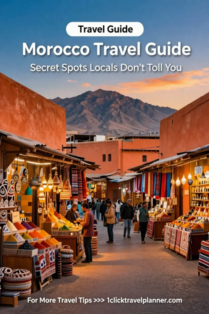 Morocco Travel Guide π²π¦ Secret Spots Locals Donβt Tell You