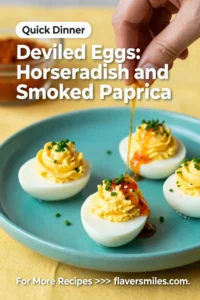 Deviled Eggs: Horseradish and Smoked Paprika Deviled Eggs in 20 Minutes