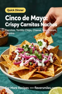Cinco de Mayo: Crispy Carnitas Nachos With Pickled Red Onions in 25 Minutes