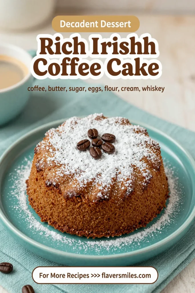 Rich Irish Coffee Cake