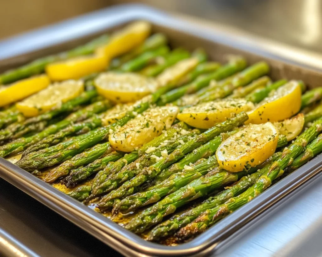 Easter Side Dishes: Roasted Asparagus With Lemon and Parmesan in 20 Minutes