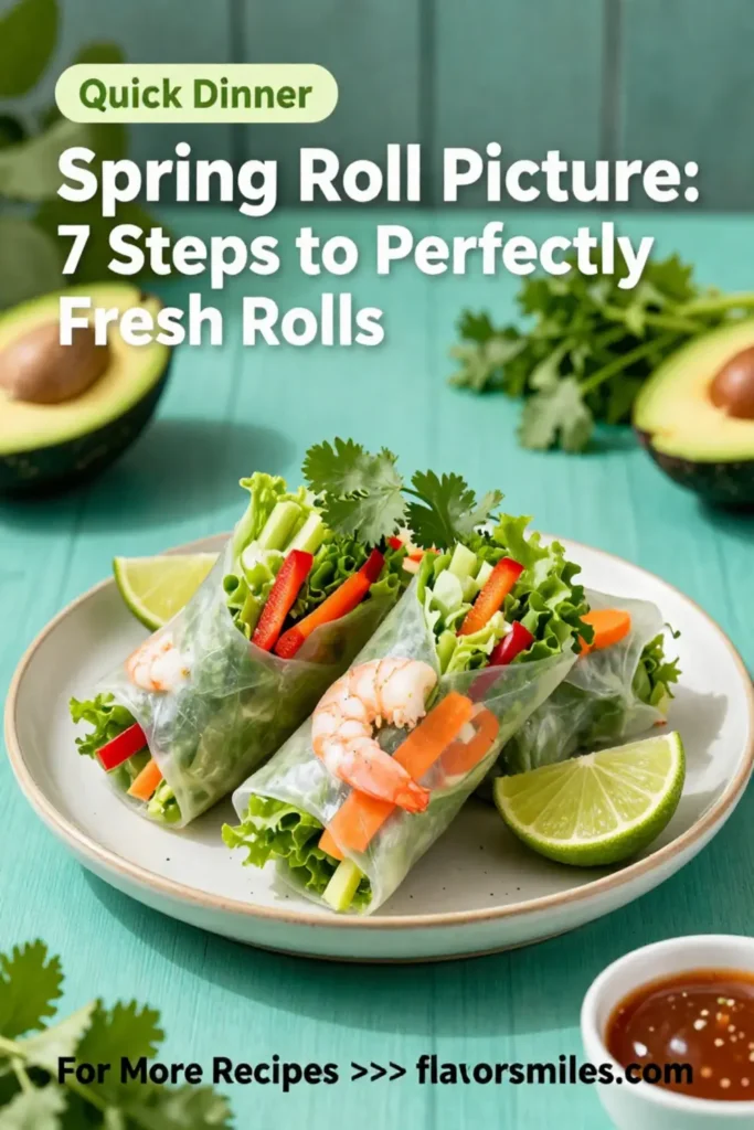 Spring Roll Picture: 7 Steps to Perfectly Fresh Rolls