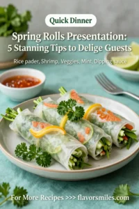 Spring Rolls Presentation: 5 Stunning Tips to Delight Guests