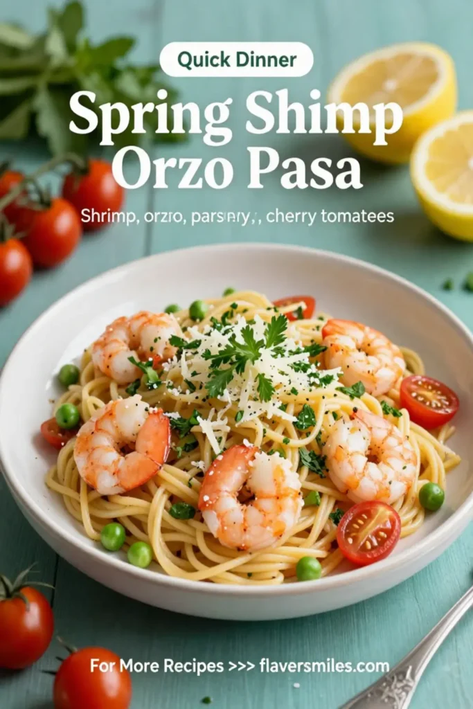 Spring Shrimp Orzo Pasta: 7 Fresh Flavors to Brighten Days