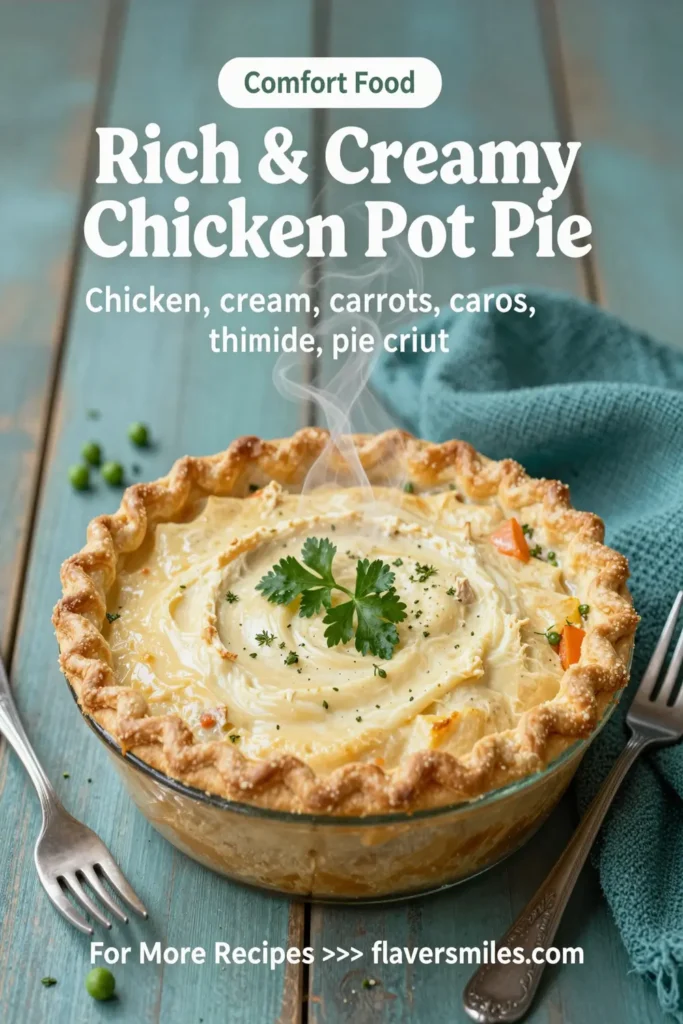 Rich & Creamy Chicken Pot Pie