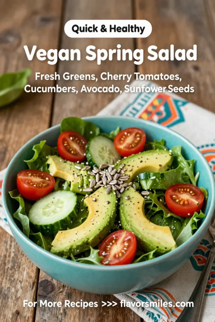 Vegan Spring Salad: 7 Fresh Ingredients for Joyful Bites