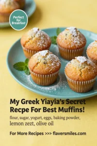 My Greek Yiayia'S Secret Recipe For Best Muffins!