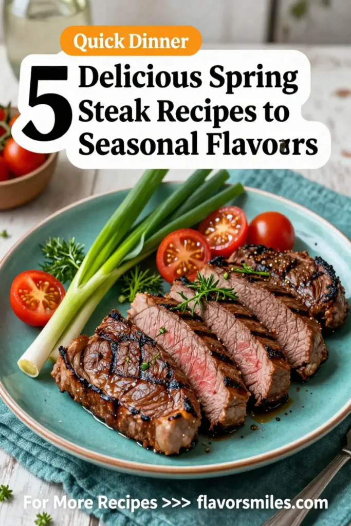5 Delicious Spring Steak Recipes to Savor Seasonal Flavors