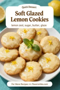 Soft Glazed Lemon Cookies