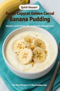 Sweet Copycat Golden Corral Banana Pudding