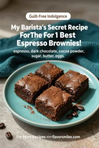 My Barista'S Secret Recipe For The Best Espresso Brownies!