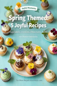 Spring Themed Treats: 5 Joyful Recipes for Delightful Moments