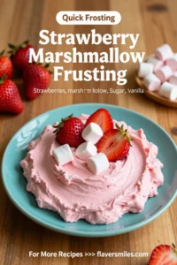 Strawberry Marshmallow Frosting