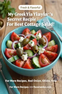 My Greek Yiayia'S Secret Recipe For Best Cottage Salad!