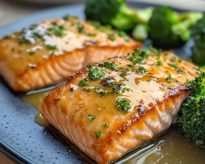 Salmon Recipes: Miso Butter Baked Salmon With Broccoli in 20 Minutes