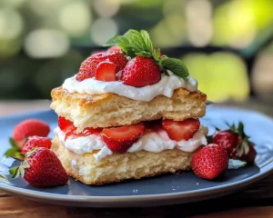 Strawberry Shortcake: Classic Buttermilk Biscuit Strawberry Shortcake in 30 Minutes