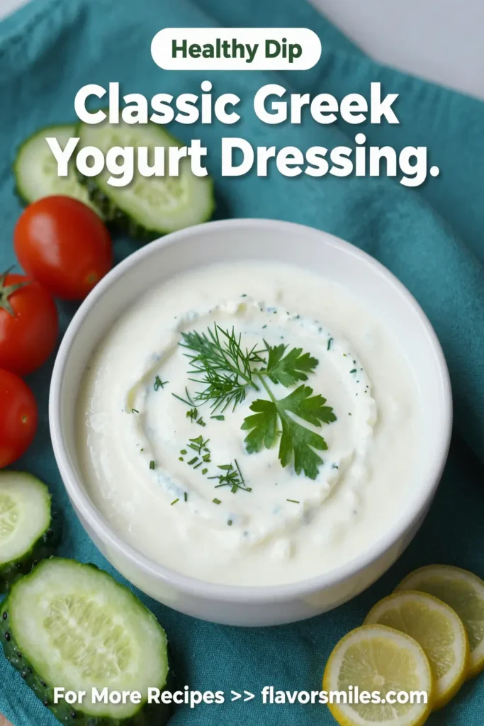 Classic Greek Yogurt Dressing