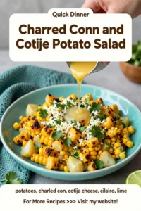 Potato Salad: Charred Corn and Cotija Elote Potato Salad in 25 Minutes