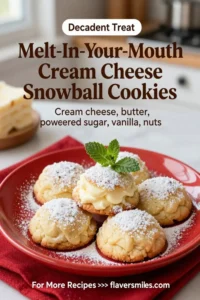 Melt-In-Your-Mouth Cream Cheese Snowball Cookies