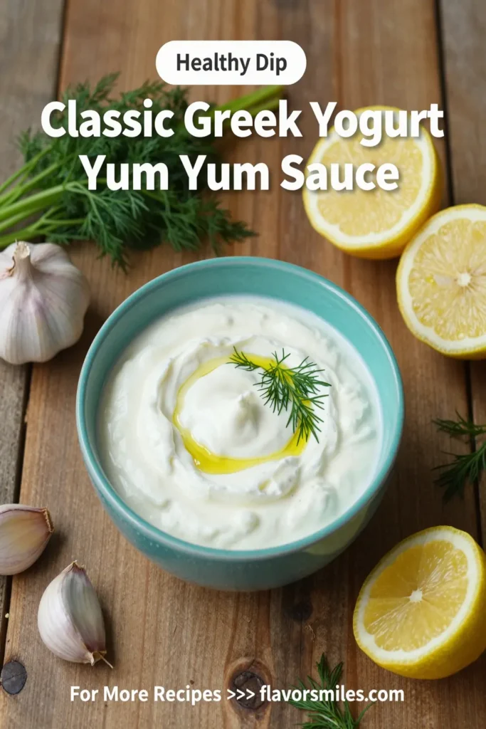 Classic Greek Yogurt Yum Yum Sauce