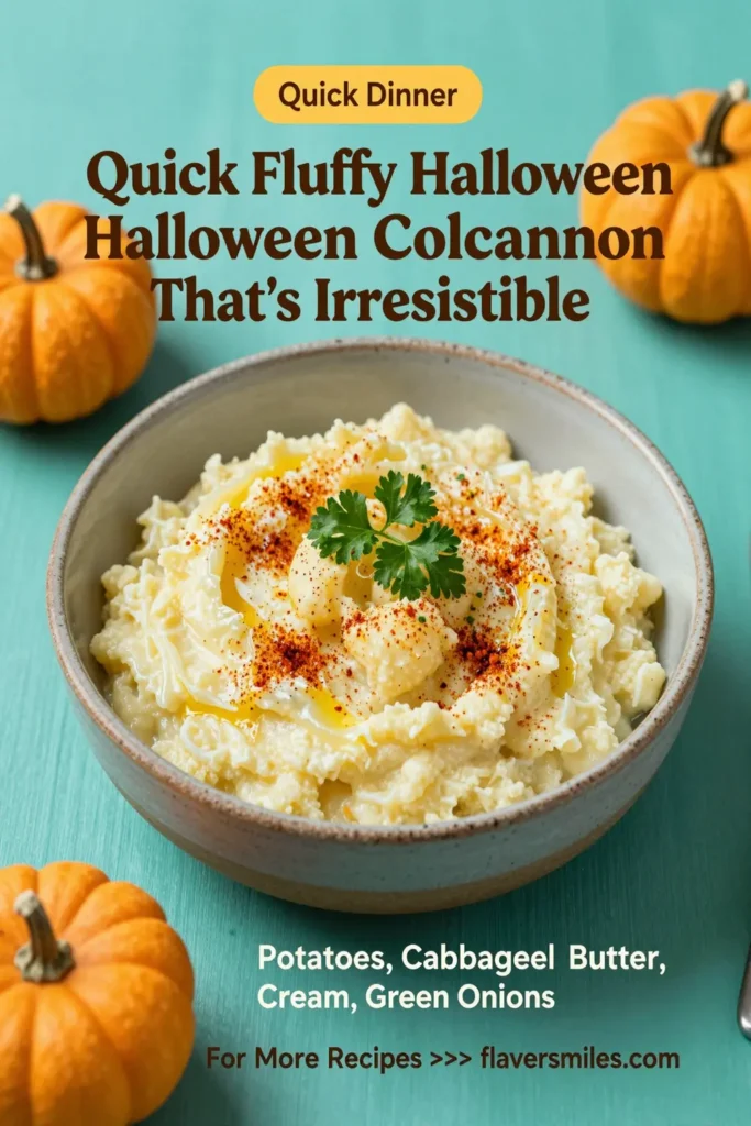 Quick Fluffy Halloween Colcannon That'S Irresistible