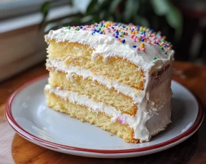 Birthday Cake: Tres Leches Birthday Cake With Fresh Whipped Cream in 40 Minutes