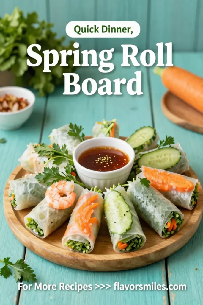 Spring Roll Board: Unlock Delicious Freshness Today