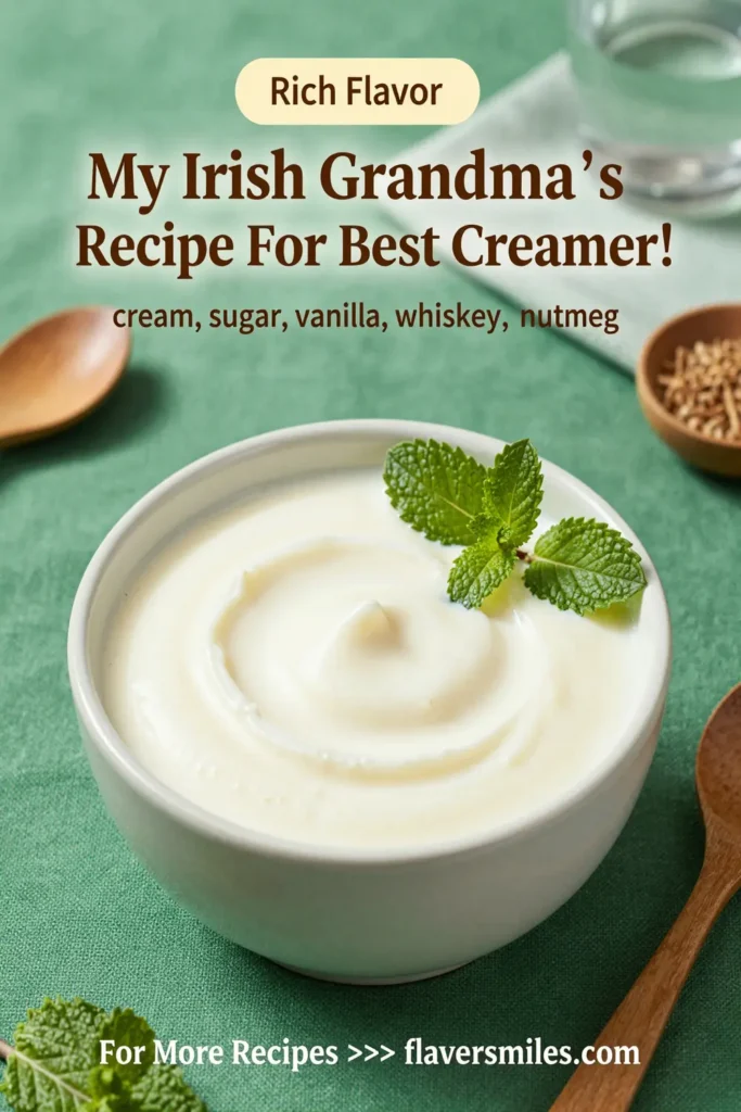 My Irish Grandma'S Secret Recipe For Best Creamer!