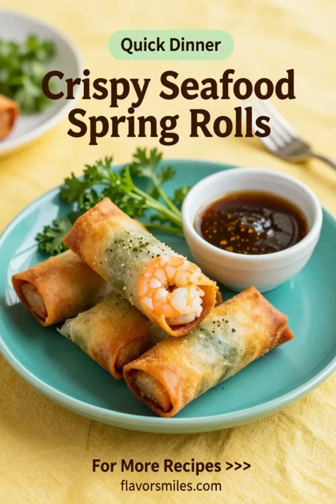 Crispy Seafood Spring Rolls: 12 Must-Try Recipes