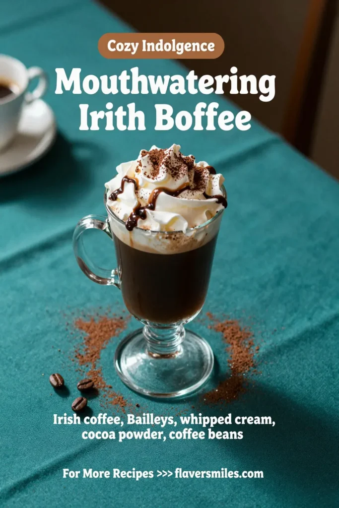 Mouthwatering Irish Coffee With Baileys