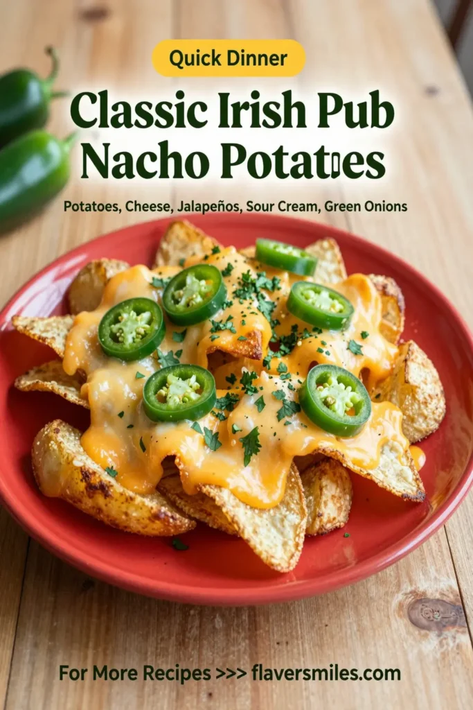 Classic Irish Pub Nacho Potatoes