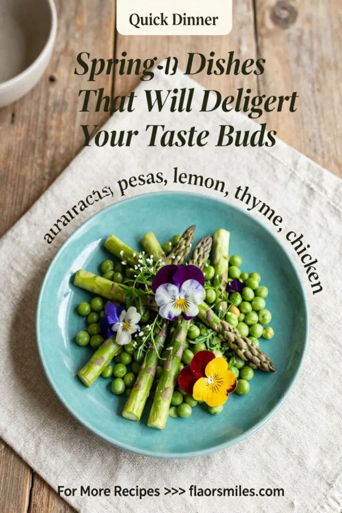 Spring Main Dishes That Will Delight Your Taste Buds