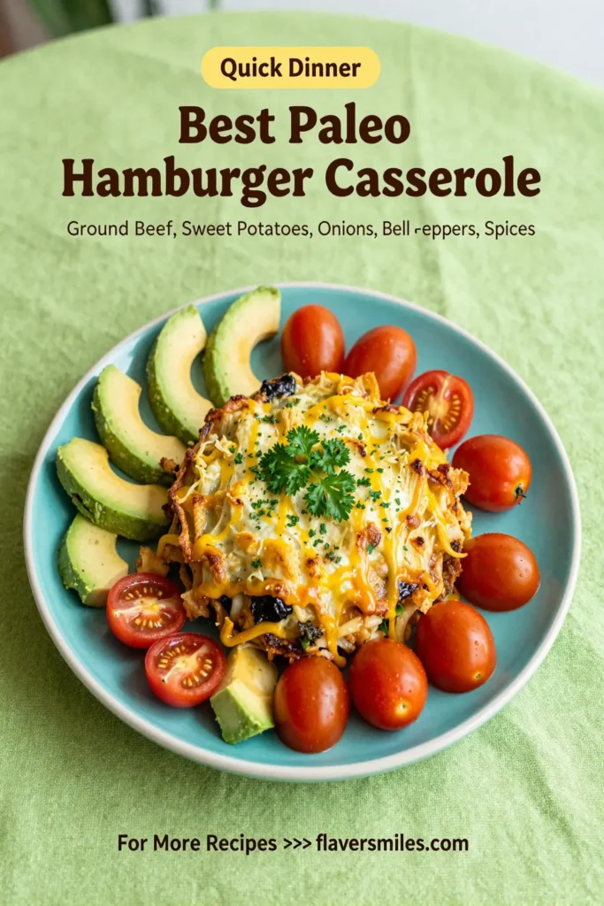 Best Paleo Hamburger Casserole