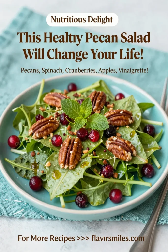 This Healthy Pecan Salad Will Change Your Life!