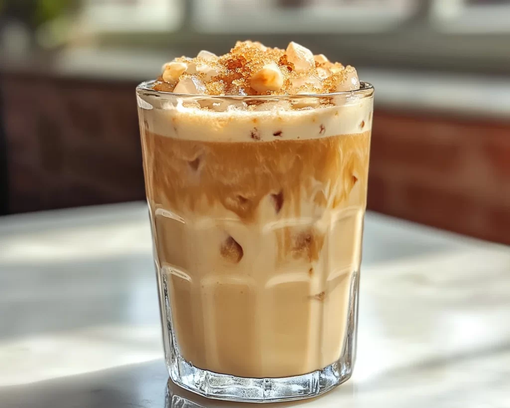 Starbucks Drinks: Iced Brown Sugar Oat Milk Latte Copycat in 10 Minutes