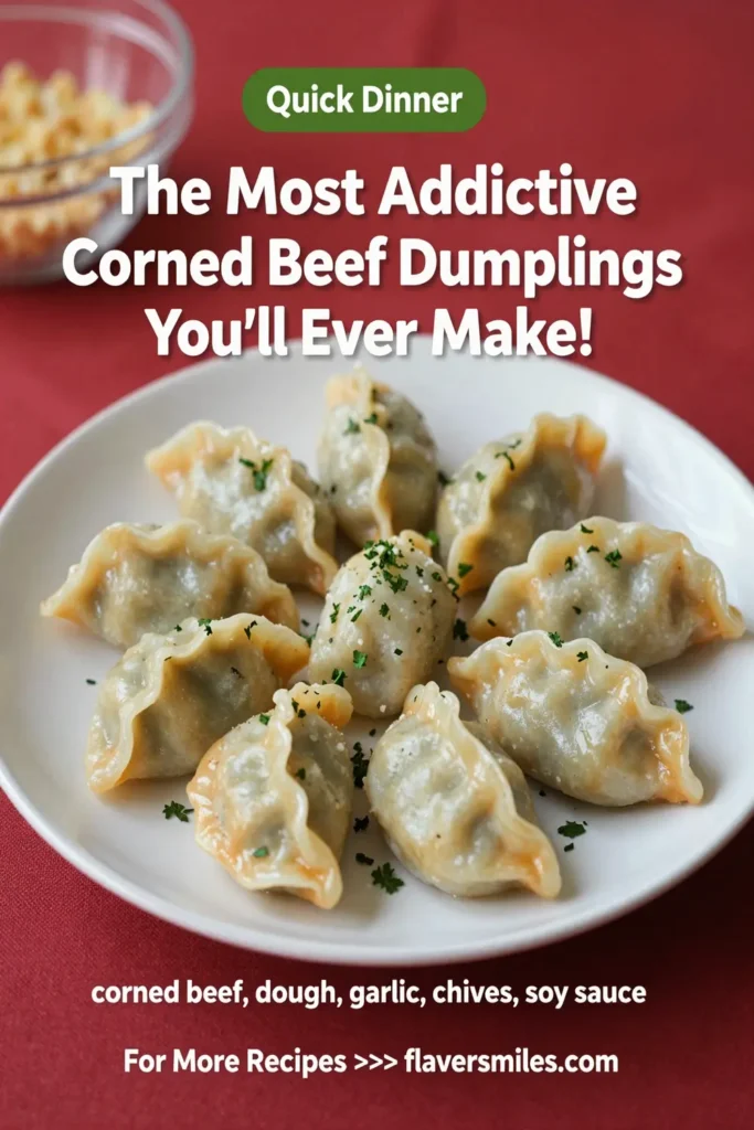 The Most Addictive Corned Beef Dumplings You'Ll Ever Make!