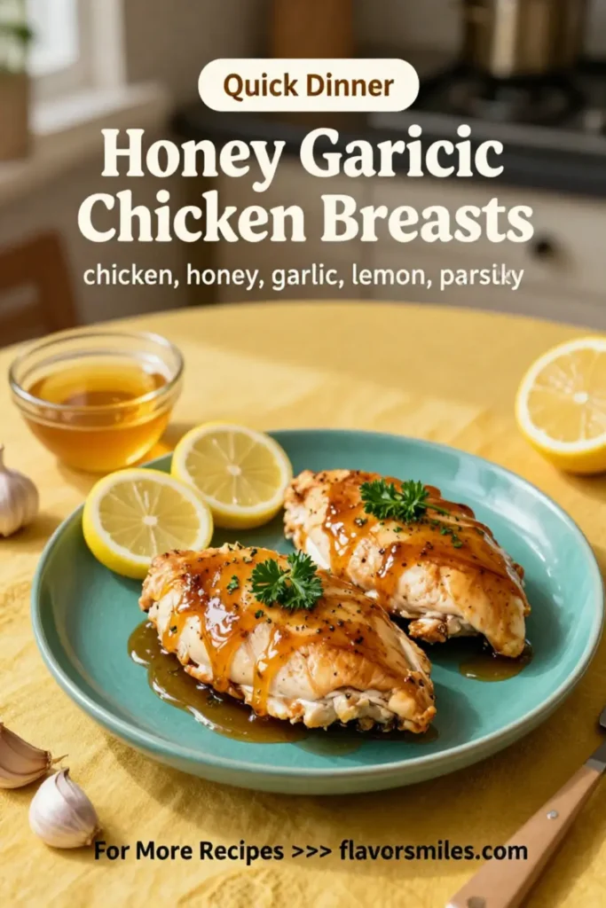 Honey Garlic Chicken Breasts