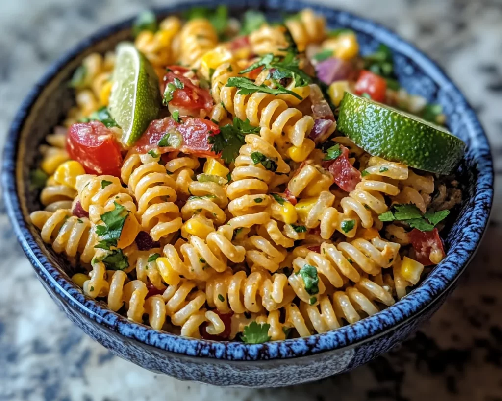 Cinco de Mayo: Street Corn Pasta Salad for Cinco de Mayo in 20 Minutes